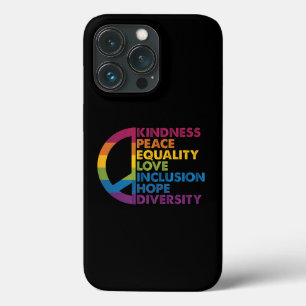Kindness Peace Love Inclusion Hope Divers Case-Mate iPhone Case