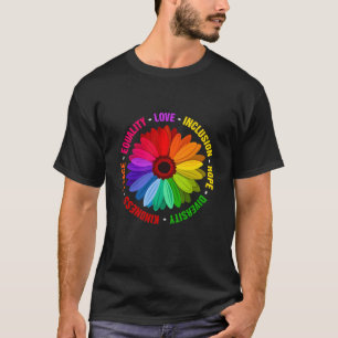 Kindness Peace Love Inclusion Hope Divers T-shirt