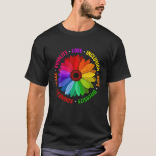Kindness Peace Love Inclusion Hope Divers T-shirt