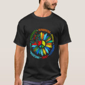 Kindness Peace Love Inclusion Hope Divers T-shirt (Voorkant)