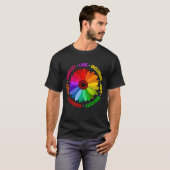 Kindness Peace Love Inclusion Hope Divers T-shirt (Voorkant volledig)