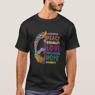 Kindness Peace Love Inclusion Hope Divers T-shirt