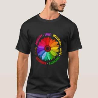 Kindness Peace Love Inclusion Hope Divers T-shirt