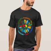 Kindness Peace Love Inclusion Hope Divers T-shirt (Voorkant)