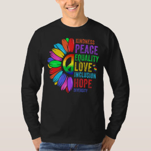 Kindness Peace Love Inclusion Hope Divers T-shirt