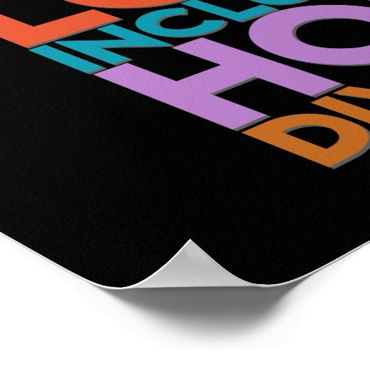 Kindness Peace Support Earth World Peace Day Lover Poster (Hoek)