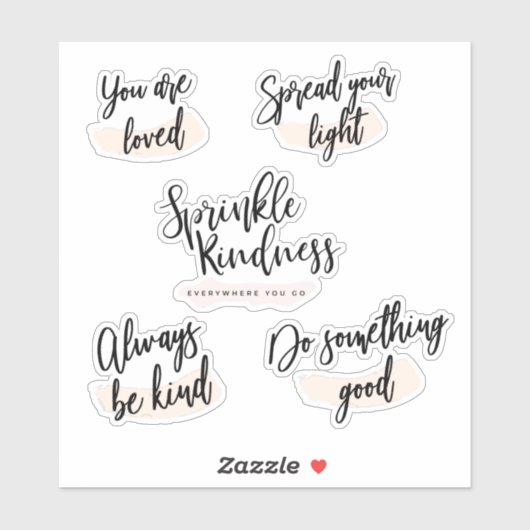 Kindness Planner Inspirerend Stickers (Vel)