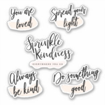 Kindness Planner Inspirerend Stickers