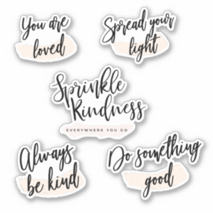 Kindness Planner Inspirerend Stickers
