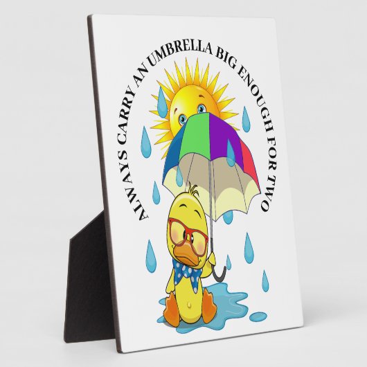 Kindness Plaque Fotoplaat (Zijkant)