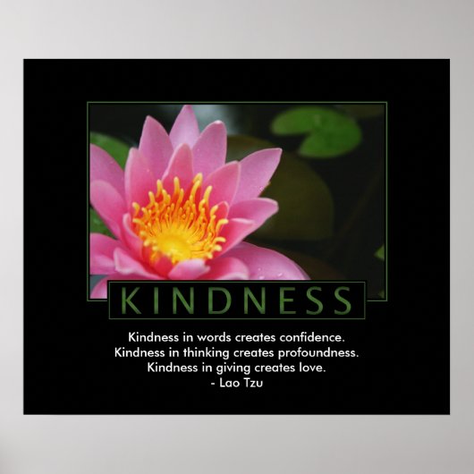Kindness Poster (Voorkant)