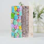 Kindness Rocks Notecard Bedankkaart (Staand voorkant)