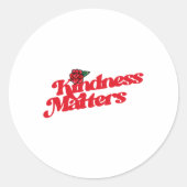 Kindness S Roos Sticker (Voorkant)