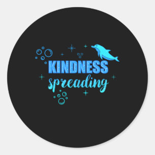 Kindness Spreading Ronde Sticker