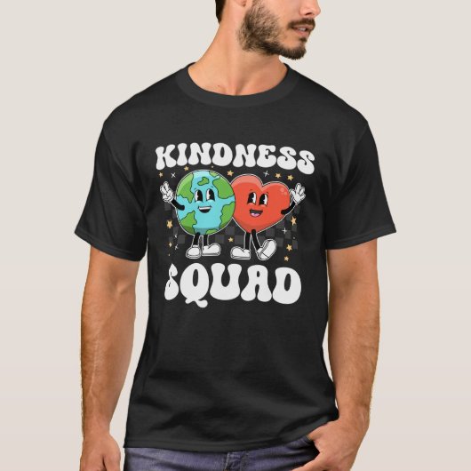 Kindness Squad Be Kind Teacher Unity Day Anti Bull T-shirt (Voorkant)
