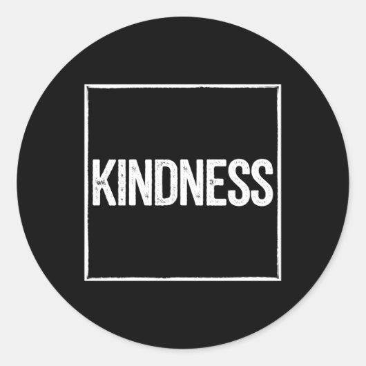Kindness Sticker (Voorkant)