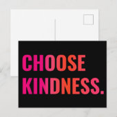 Kindness Sunset Briefkaart kiezen (Voorkant / Achterkant)