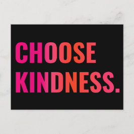 Kindness Sunset Briefkaart kiezen