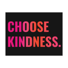 Kindness Sunset Briefkaart kiezen