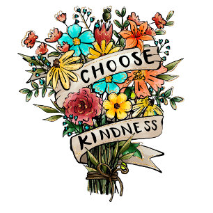 Kindness-vrouwen kiezen t-shirt