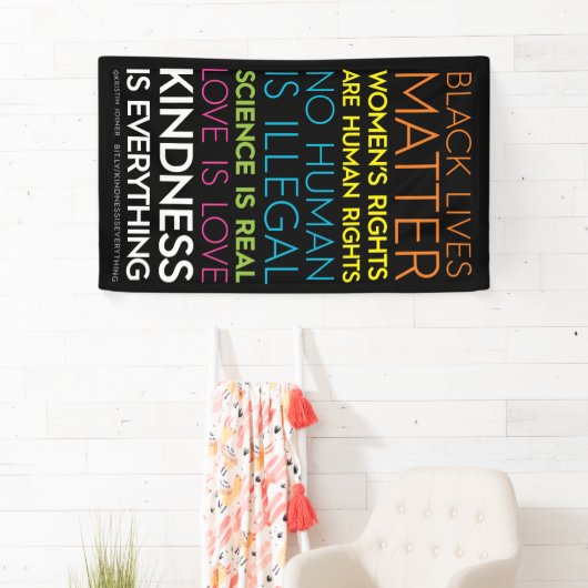 #KindnessIs alles verticale banner (Insitu)