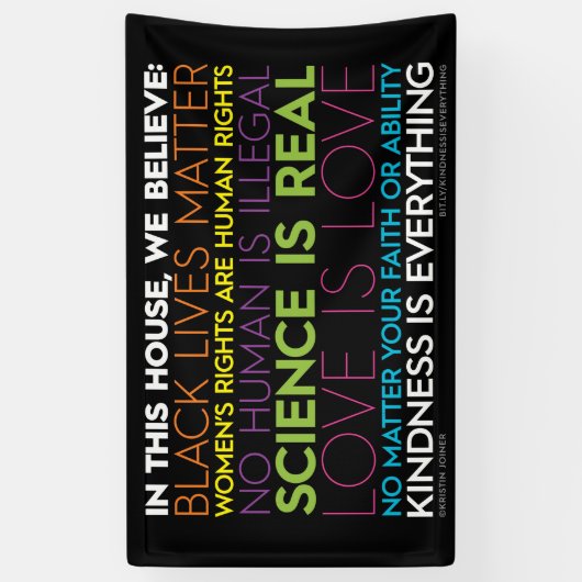 #KindnessIsAlles banner (Verticaal)