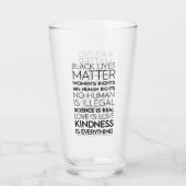 #KindnessisAlles Glass Tumbler (Achterkant)