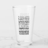 #KindnessisAlles Glass Tumbler (Voorkant)