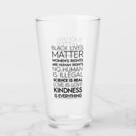 #KindnessisAlles Glass Tumbler