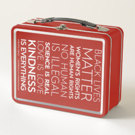 #KindnessIsAlles Metal Lunchbox