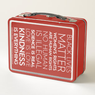 #KindnessIsAlles Metal Lunchbox