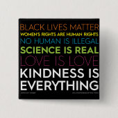 #KindnessisAlles Square Button (Voorkant)