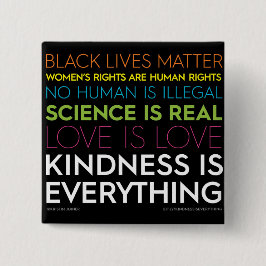 #KindnessisAlles Square Button