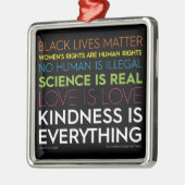 #KindnessIsEverything Square Ornament (Links)