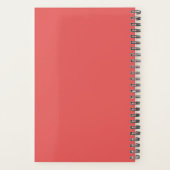 Kindred Paws | Kattenliefhebber | Koraalrood Geper Planner (Achterkant)