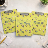 Kindred Paws | Kattenliefhebber | Olive Goud Perso Klembord