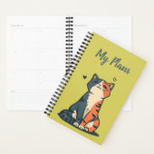 Kindred Paws | Kattenliefhebber | Olive Goud Perso Planner (Display)