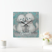 Kindred Paws  Vierkante Klok (Huis)