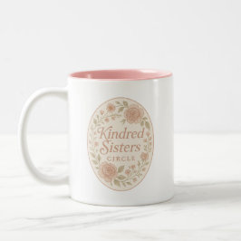 Kindred Sisters Circle Mug Tweekleurige Koffiemok