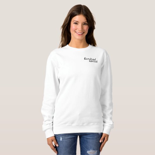 Kindred Spirit Minimalist Sweatshirt (Voorkant volledig)