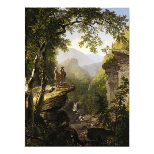 Kindred Spirits, 1849 door Asher Brown Durand Foto Afdruk (Voorkant)