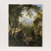 Kindred Spirits, 1849 door Asher Brown Durand Legpuzzel (Verticaal)