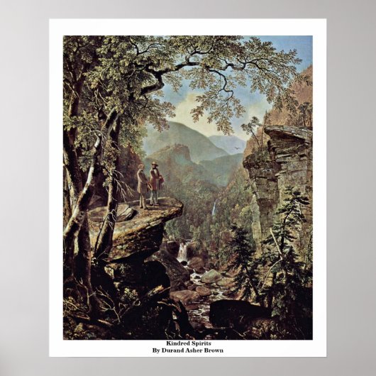 Kindred Spirits van Durand Asher Brown Poster (Voorkant)