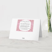 Kindred Spirits - Wolf en Moon Wenskaart Bedankkaart (Achterkant)