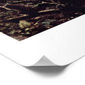 Kindrode gedistilleerde dranken van Asher Brown Du Poster (Hoek)