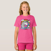 Kind's 7e Verjaardag Eenhoorn Regenboog Vandaag be