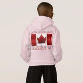 Kind's Canada Flag Jacket Souvenir Sport Hoodies (Achterkant volledig)