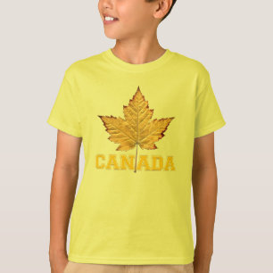 Kind's Canada Sweatshirt Maple Leaf Varsity Shirte