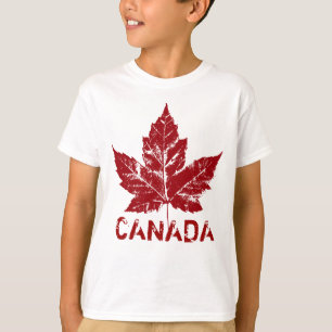 Kind's Cool Canada Shirt Retro Canada Souvenir Top