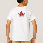 Kind's Cool Canada T-shirt Retro Canada Souvenir (Achterkant)